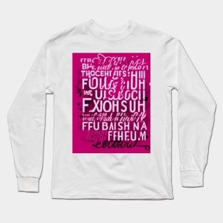 A truly stunning and thought-provoking design exploration Long Sleeve T-Shirt